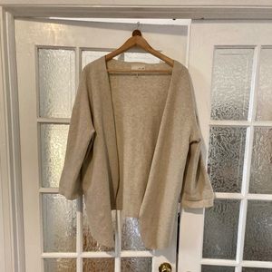 Oak and Fort Oatmeal Cardigan Size M